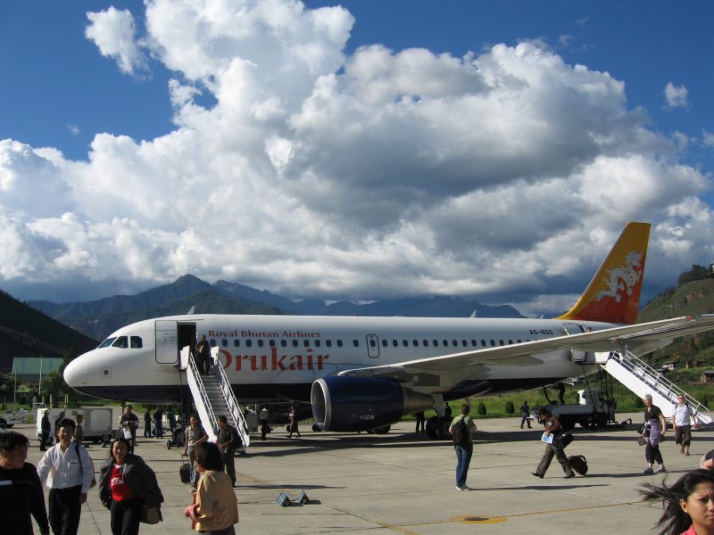 Bhutan travel scenery