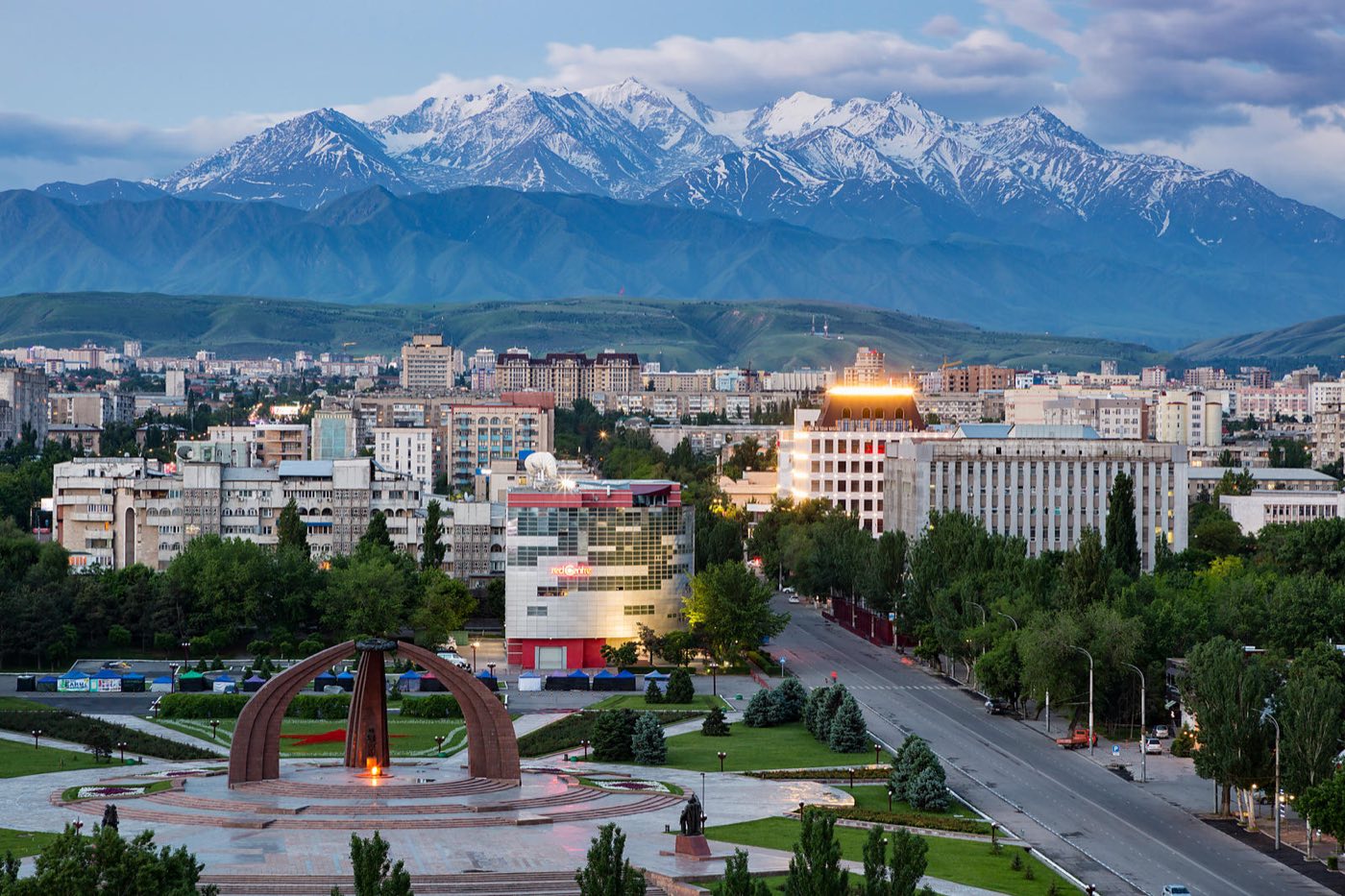 Kyrgyzstan travel scenery